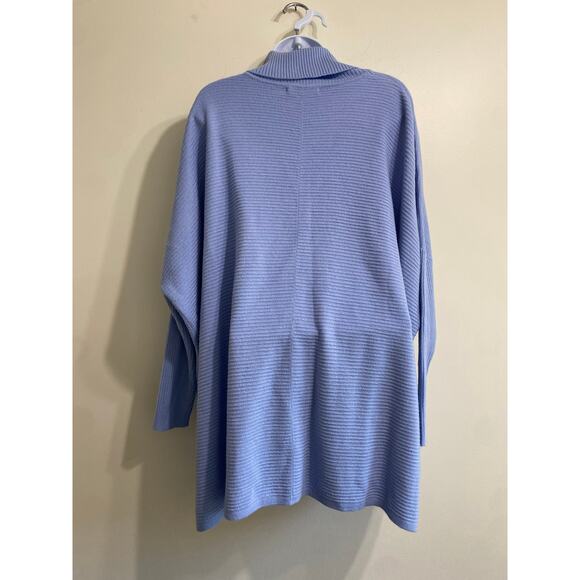 Bat Wing Sleeve Turtleneck Tunic Sweater - Picture 9 of 12